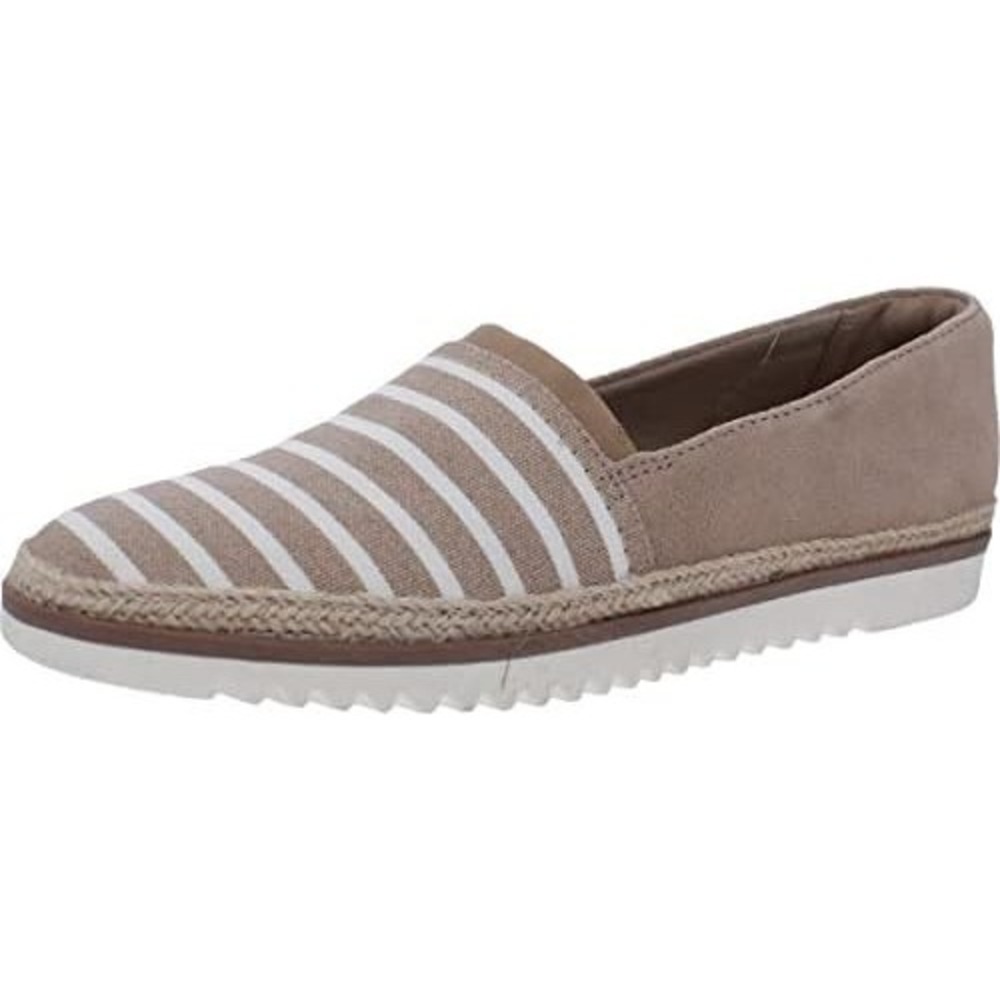 Clarks Women's Striped Serena Paige Loafers Flat Comfort Shoes 6.5 M